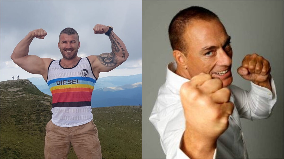 Fachirul din Periș l-a provocat pe Jean-Claude Van Damme la luptă: „Vreau ceva pentru calibrul meu”. În ce condiții vrea să-și înfrunte idolul