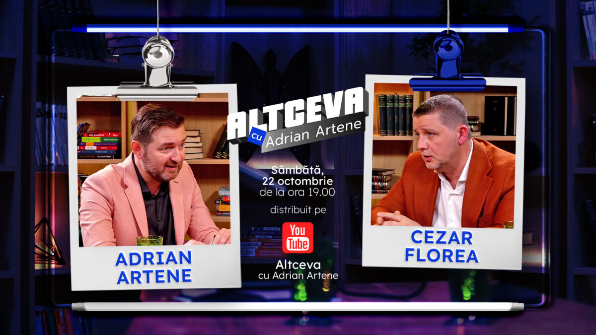 Cezar Florea este invitat la podcastul ALTCEVA cu Adrian Artene