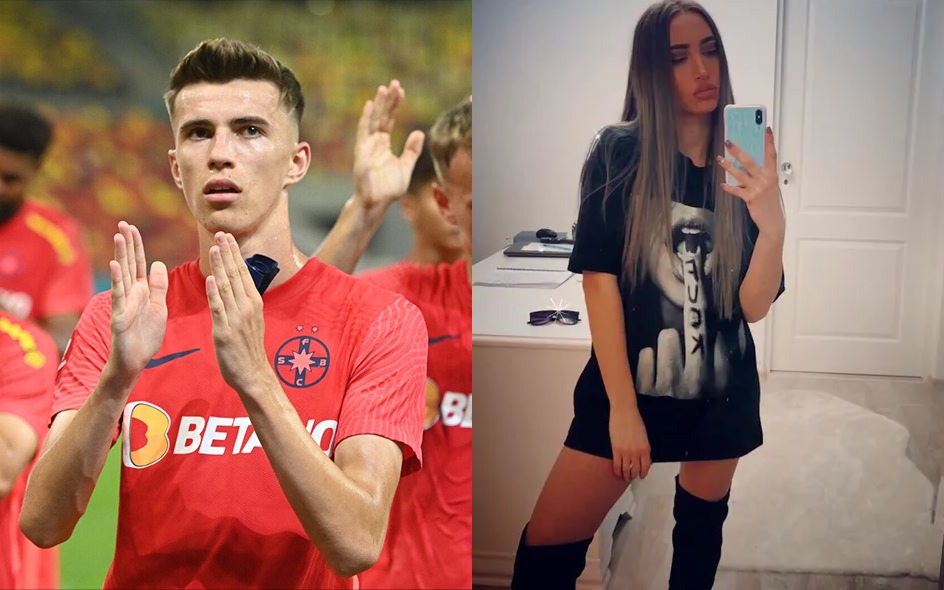 Ce bombă-sexy e sora lui Tavi Popescu! „Bunăciunea” nu ratează niciun meci al FCSB-ului | GALERIE FOTO