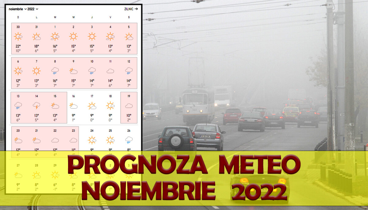 Meteorologii Accuweather anunță o lună noiembrie cum nu prea a mai fost. Temperaturi atipice în București, Iași și Constanța