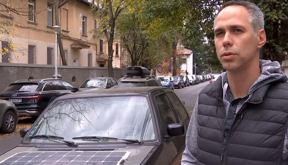 Emilian din București și-a transformat singur Golful vechi din 1992 în mașină electrică. Ce autonomie are