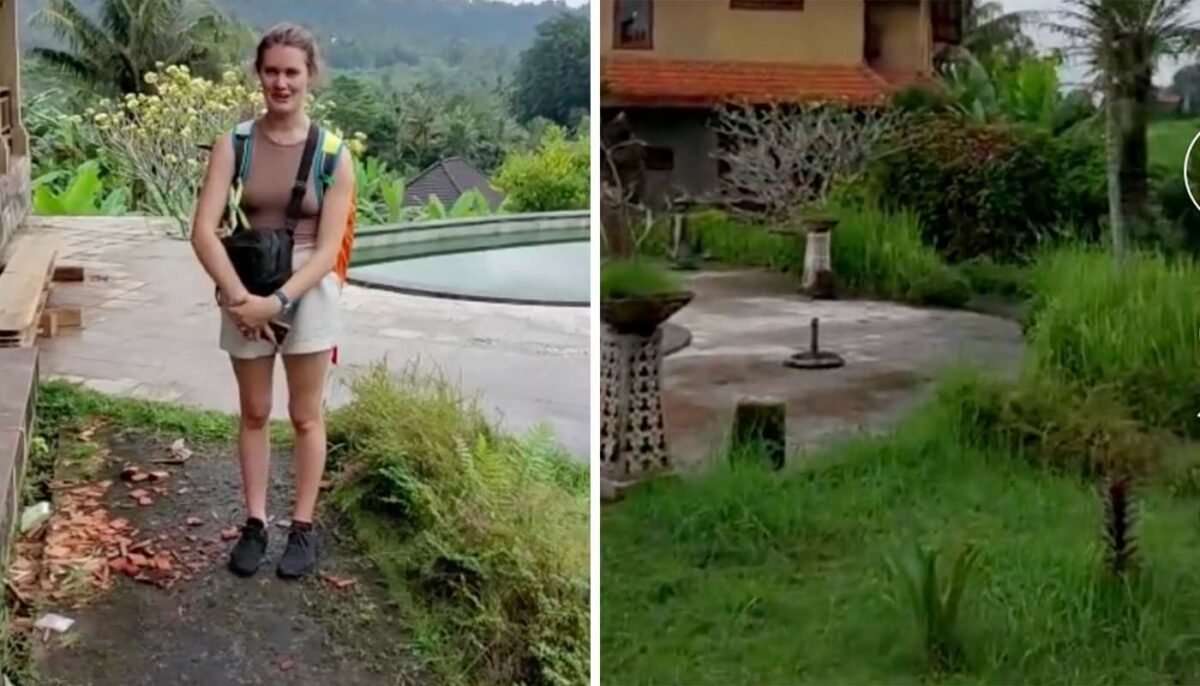 Concediu de coșmar pentru această turistă. A rezervat o vilă în Bali prin AirBnb, dar a găsit clădirea abandonată