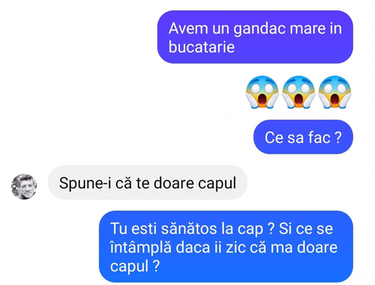 Bancul de vineri | „Avem un gândac mare în bucătărie”