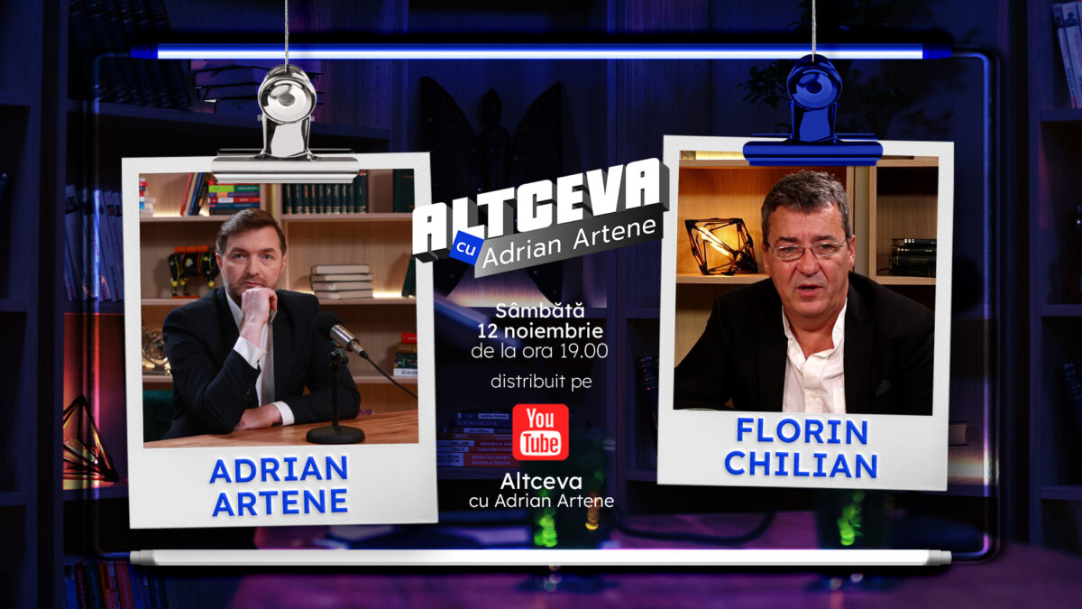 Florin Chilian este invitat la podcastul Altceva cu Adrian Artene