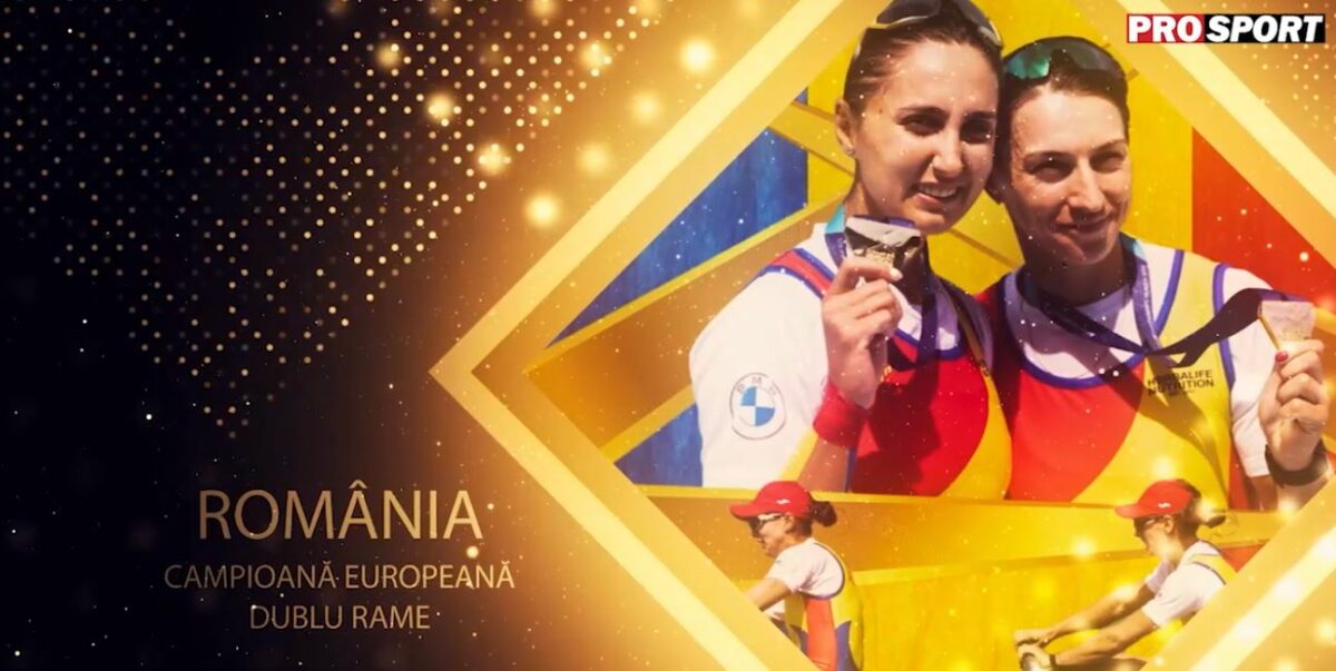 Moment istoric oferit de Tîlvescu și Vrînceanu! Medalie de aur în proba de dublu rame de la Campionatele Europene din acest an