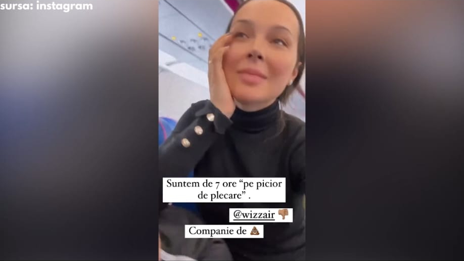 Vlăduța Lupău, foc și pară pe Wizz Air, după mai bine de 7 ore pe aeroport: „Bătaie de joc! Companie de…”