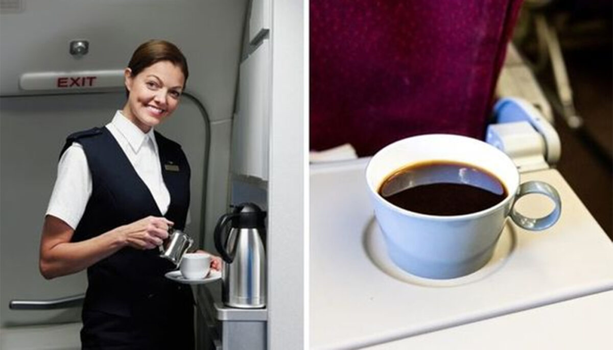 De ce nu trebuie să comanzi cafea în avion. O stewardesă a explicat motivul