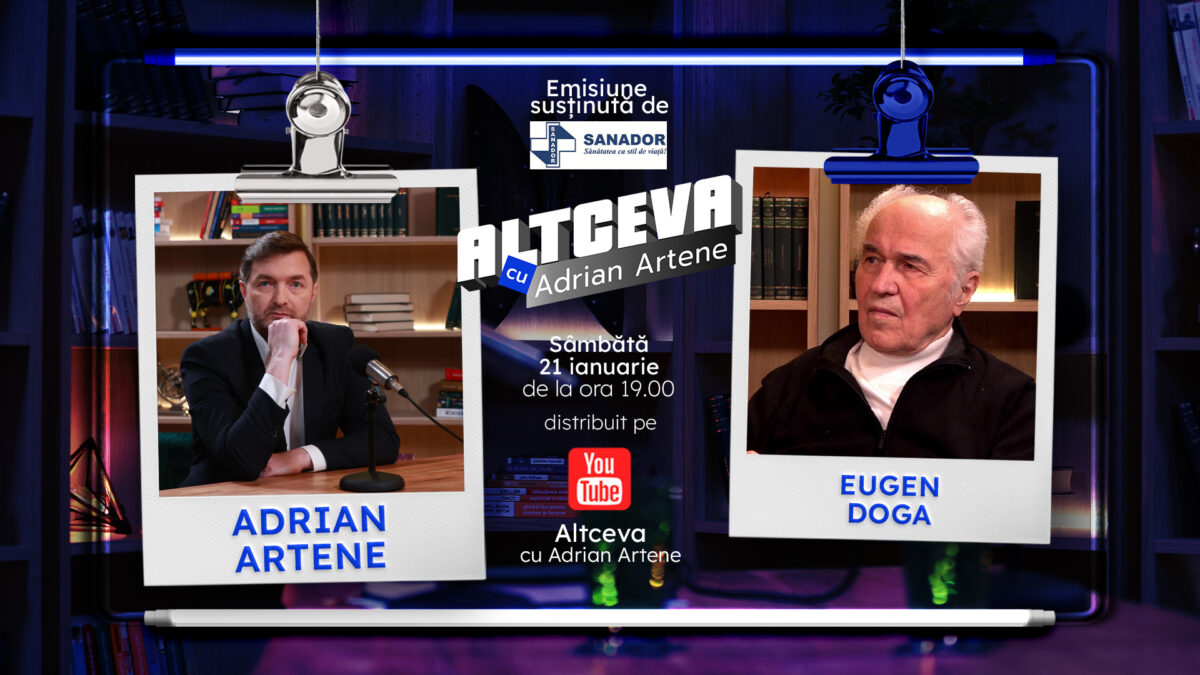 Compozitorul Eugen Doga, invitat la podcastul ALTCEVA cu Adrian Artene