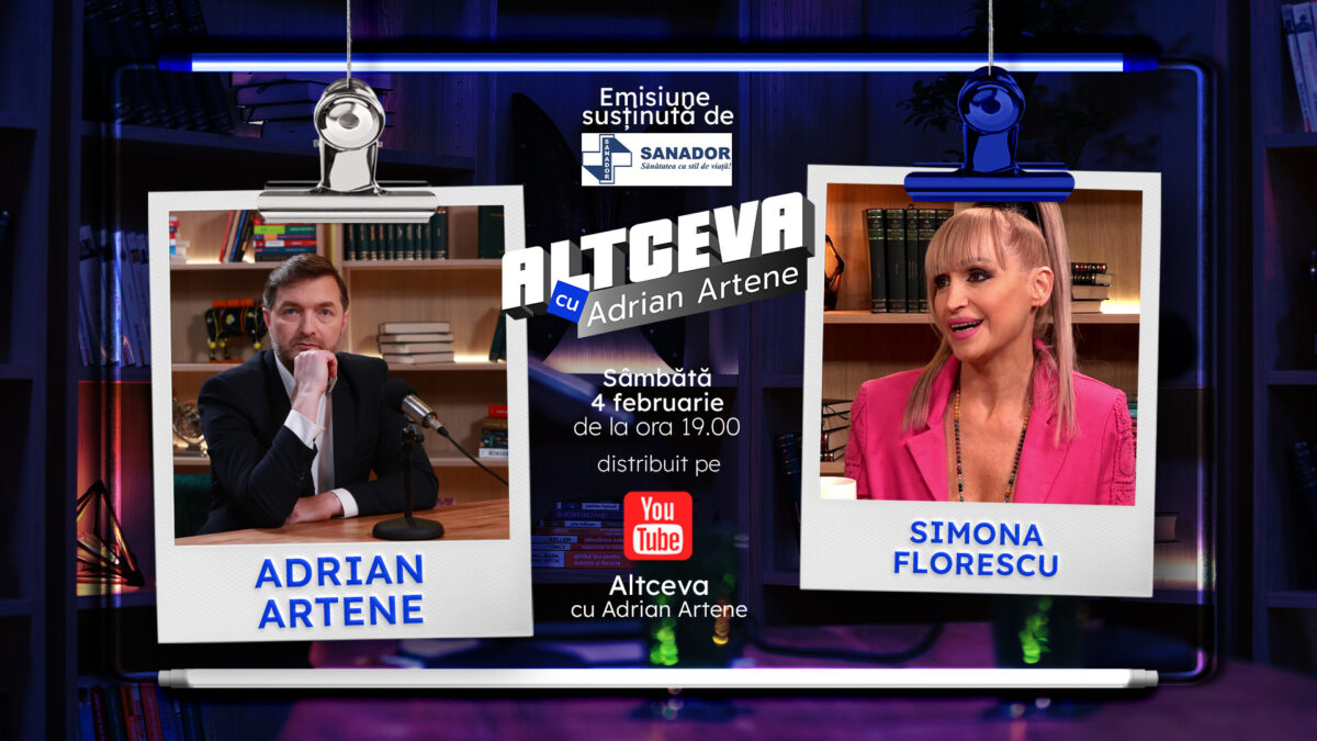 Simona Florescu, invitată la podcastul Altceva cu Adrian Artene