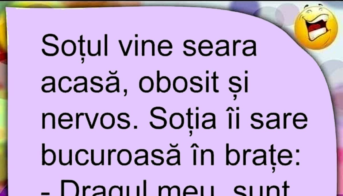 BANCUL ZILEI | „Dragul meu, sunt însărcinată!”