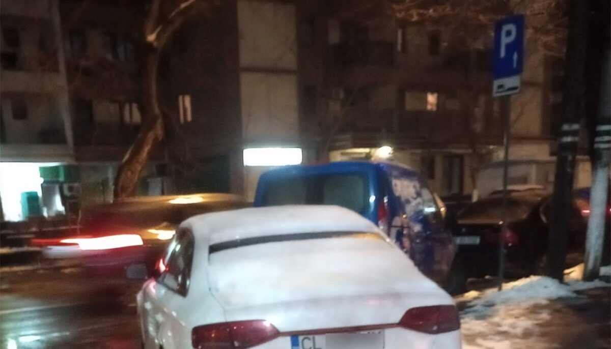 De necrezut! Unde a parcat acest șofer clujean, ajuns în București. Mașina este de 2 zile tot acolo!