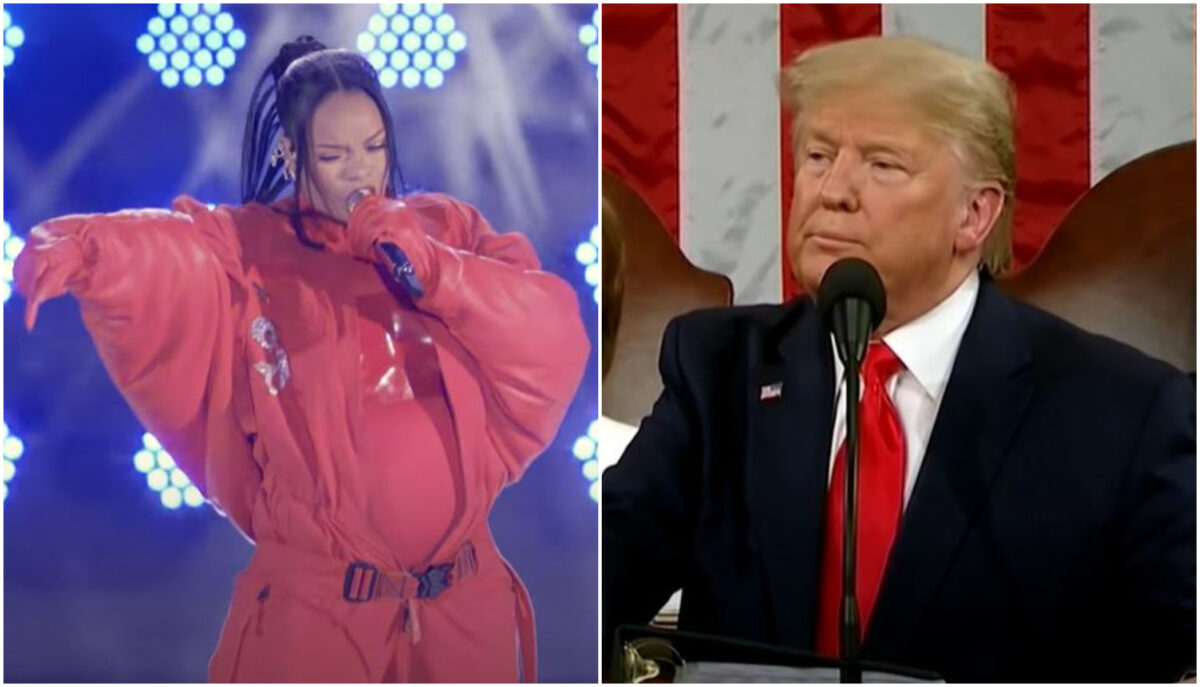 Reacția fără precedent a lui Donald Trump, după show-ul de 14 minute susținut de Rihanna, la Super Bowl 2023: „Un mare eșec!”