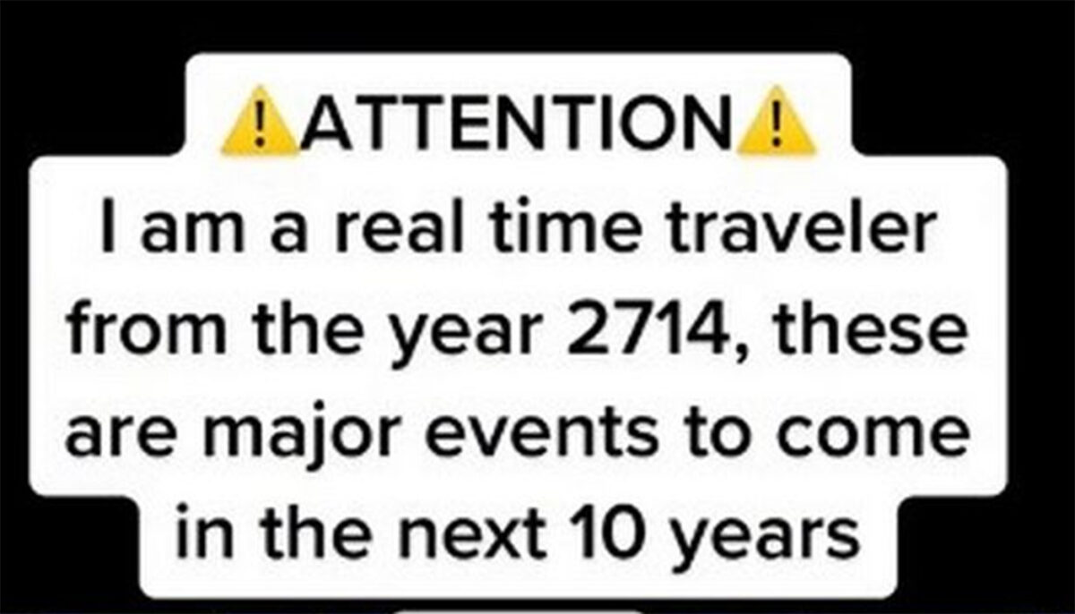 Previziune apocaliptică a unui bărbat, care susține că e călător din timp și vine din anul 2714. Ce spune că se va întâmpla în 2024 pe întreg Pământul