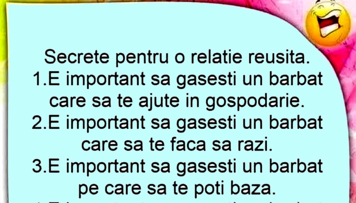 Bancul de weekend | Cele 5 secrete pentru o relație reușită