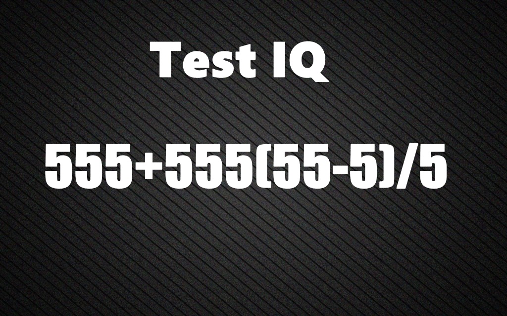 TEST IQ | Un geniu îl rezolvă în 10 secunde