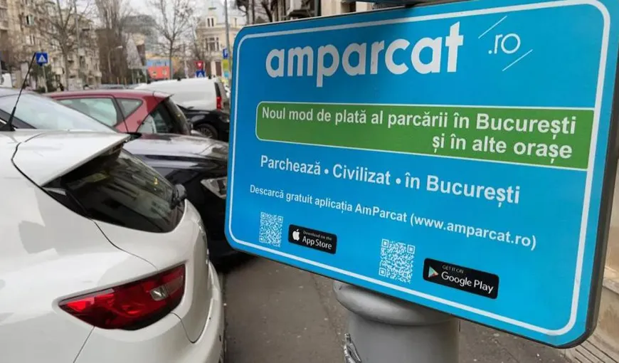 Aplicatia Amparcat – soluţia completă pentru parcare în Bucureşti