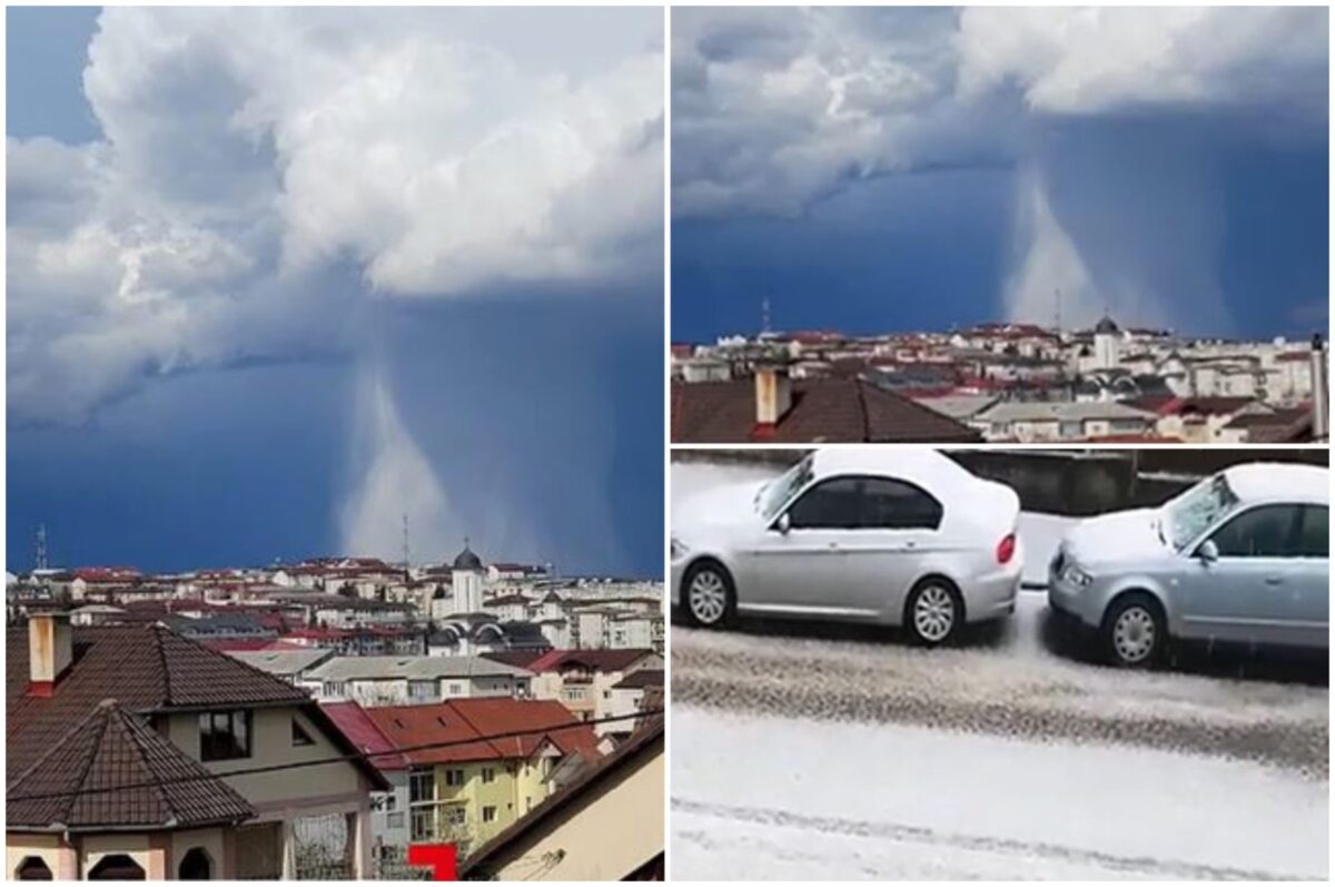 „Iisuse, ai milă de noi!”. Fenomene meteo extreme în România! Au făcut ravagii