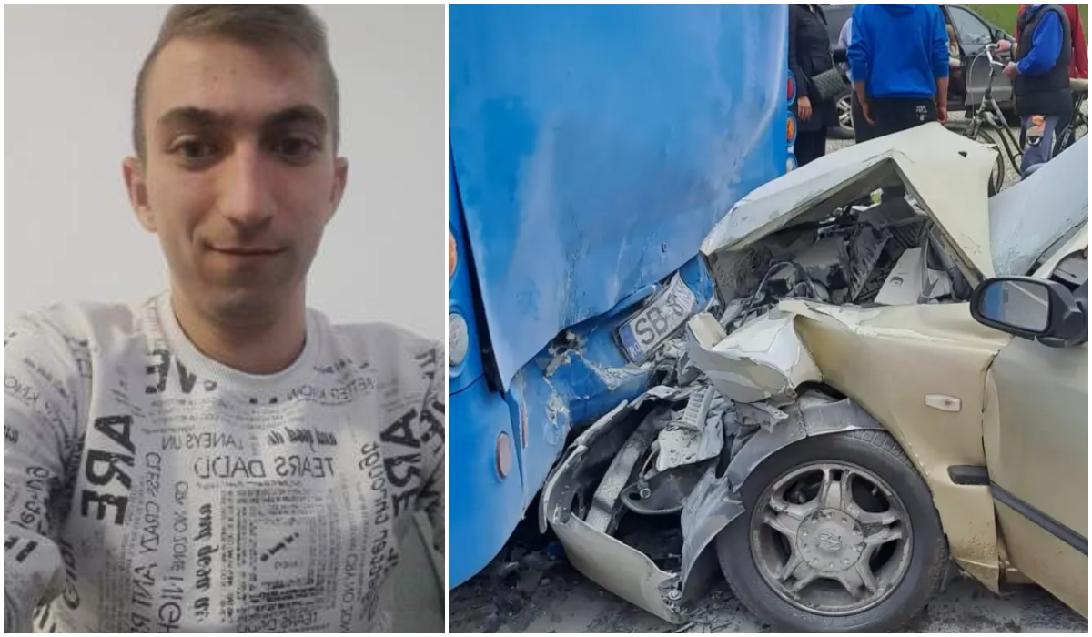 El este tânărul de 24 de ani care a murit după ce a intrat cu mașina într-un autobuz. Cristi n-a mai avut nicio șansă