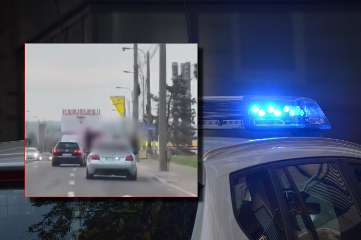 Inconștiență dusă la extrem pe străzile din Suceava. Trei tineri au făcut „spectacol” în mașină, iar Poliția i-a lăsat fără talon