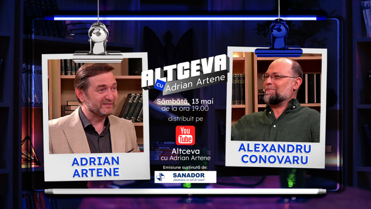 Actorul Alexandru Conovaru, invitat la podcastul ALTCEVA cu Adrian Artene