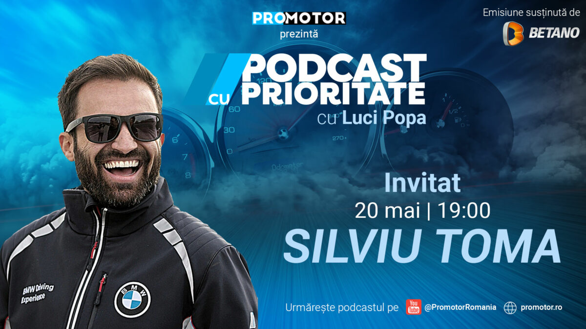 ”Podcast cu Prioritate” ep. 8. Invitat Silviu Toma – Opt din zece șoferi ajung acasă în siguranță din pur noroc