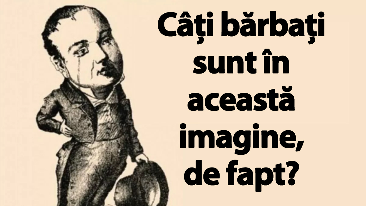 Test IQ din anul 1880 | Câți bărbați sunt în această imagine, de fapt?