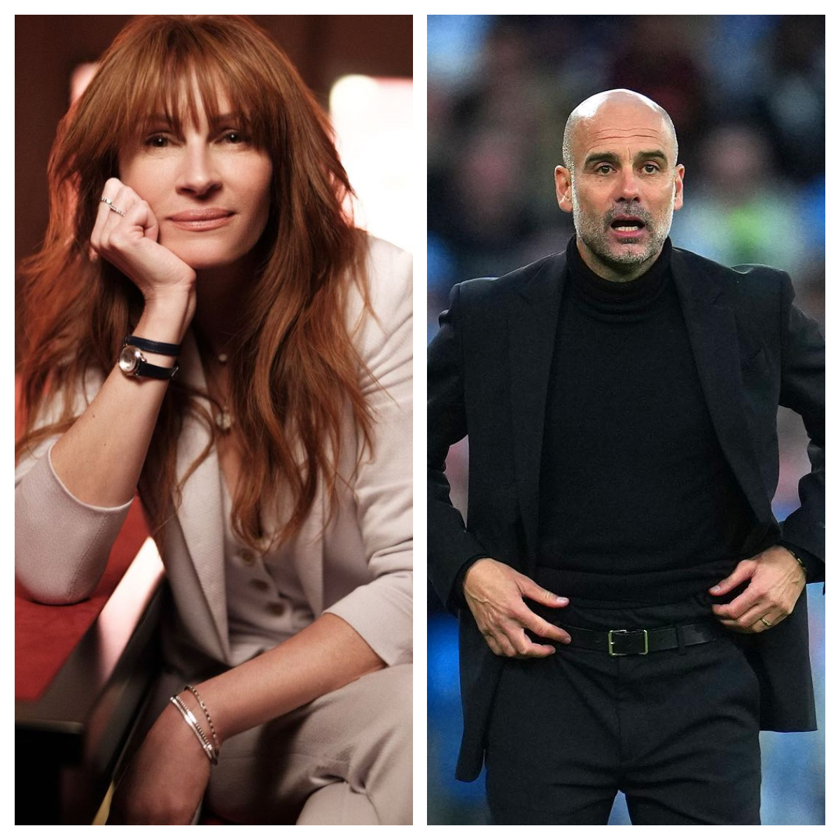 Julia Roberts a pus mâna pe telefon după finala Ligii Campionilor. Mesajul care l-a liniștit pe Guardiola, i-a îndeplinit visul