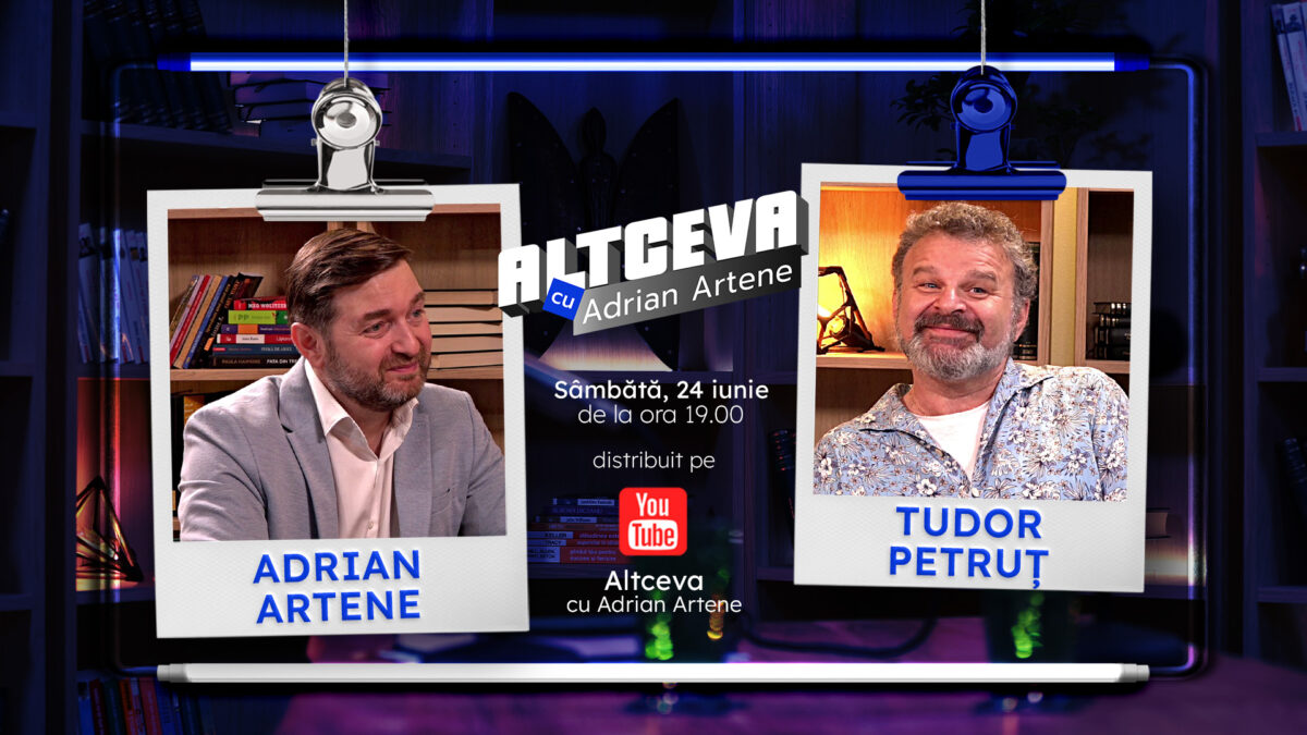 Actorul Tudor Petruț, cunoscut pentru rolul lui Șerban din Liceenii, este invitat la podcastul ALTCEVA cu Adrian Artene