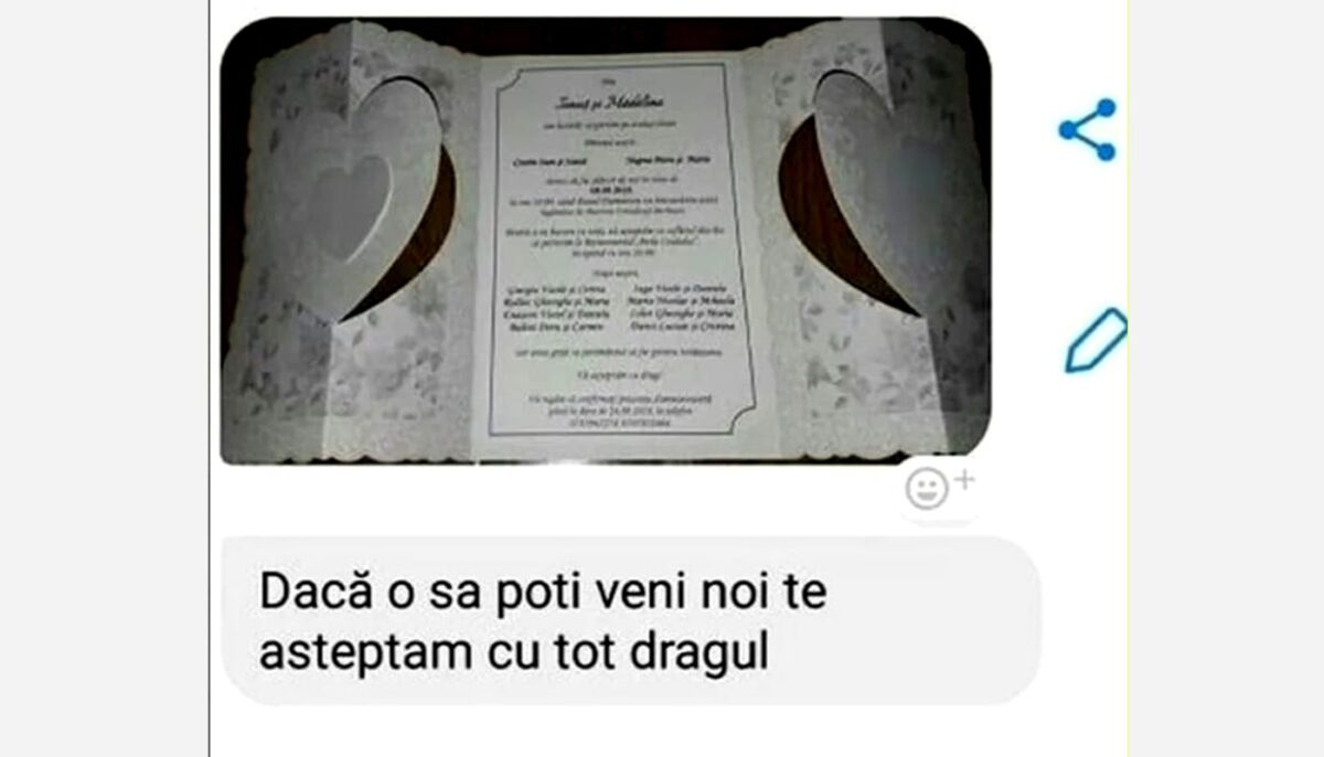 BANCUL ZILEI | Cum se refuză o invitație la nuntă pe Facebook