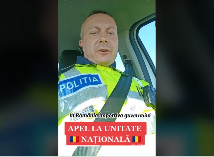 Polițistul care a uimit o țară întreagă! Valeriu Kovacs le propune colegilor lui să nu mai dea amenzi șoferilor: „Cea mai dură formă de protest”