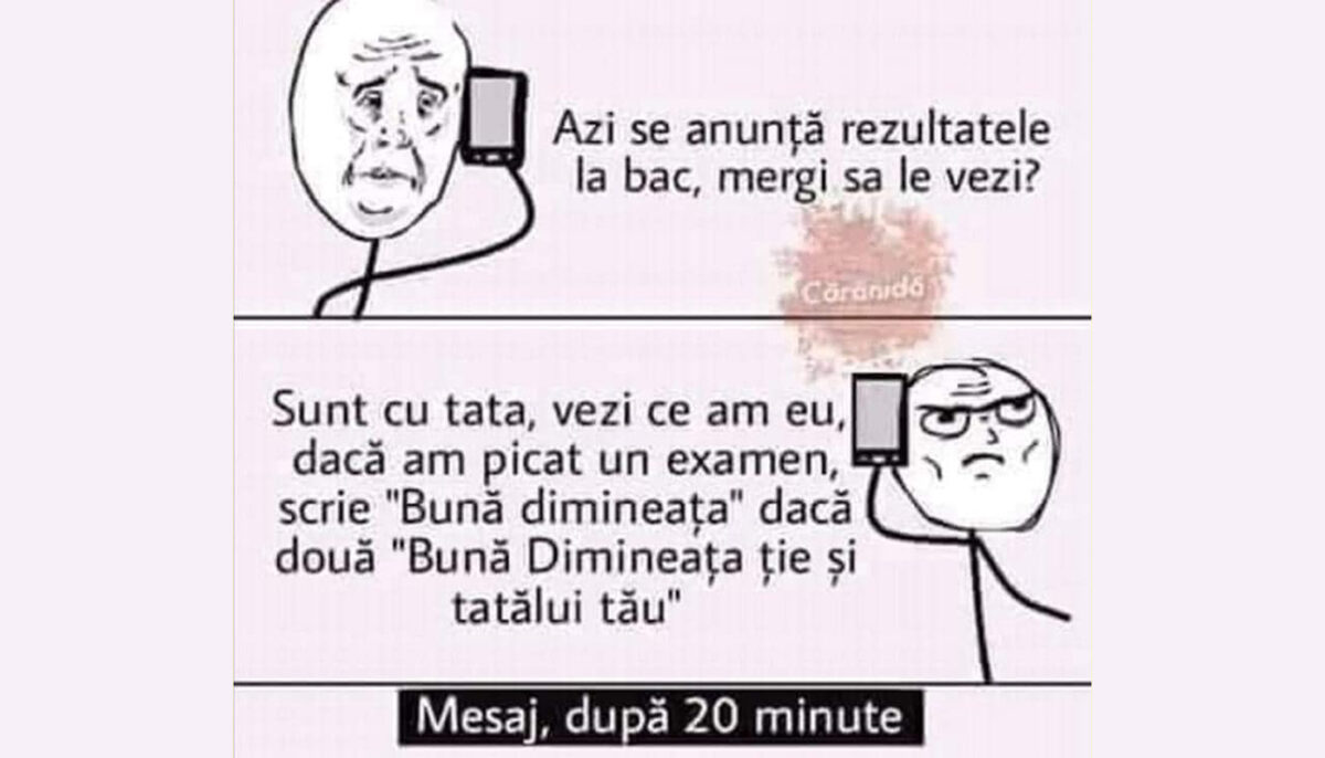 BANCUL ZILEI | „Azi se anunță rezultatele la Bacalaureat”