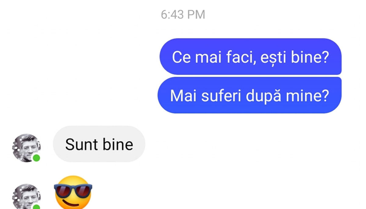 Bancul dimineții | „Mai suferi după mine?”