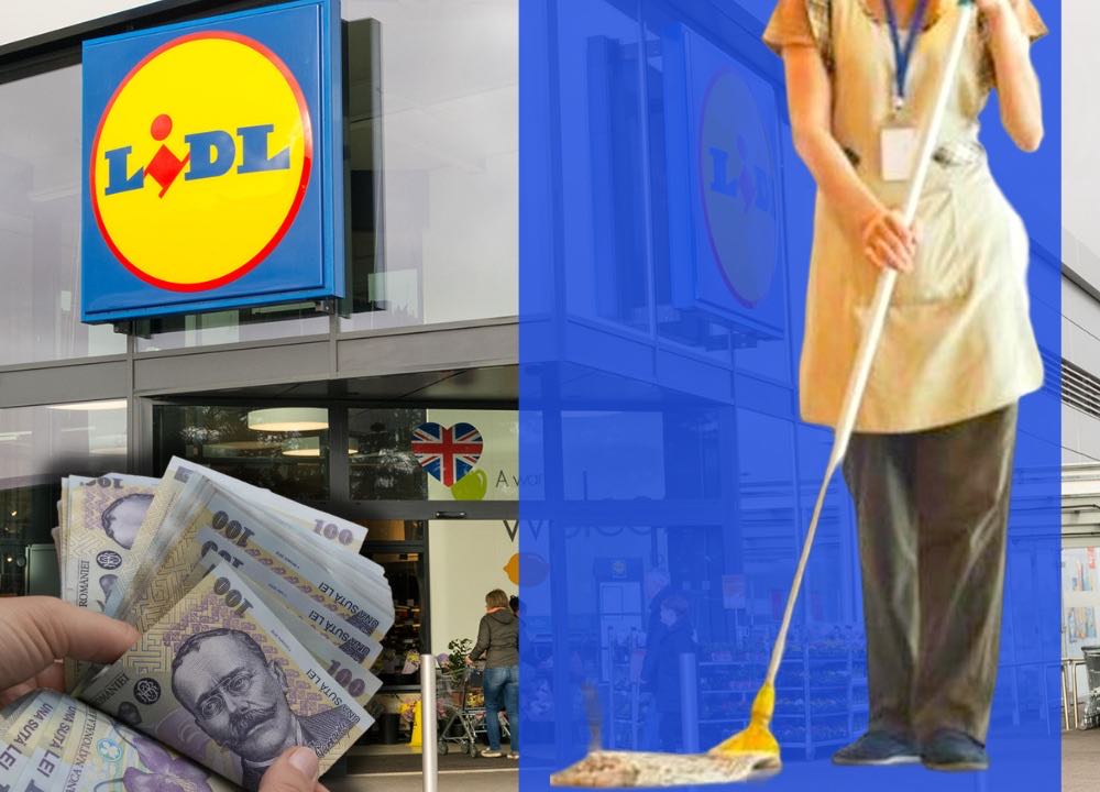 Ce salariu are o femeie de serviciu de la Lidl. Angajările pe acest post sunt part-time, iar sumele oferite de compania germană sunt rezonabile