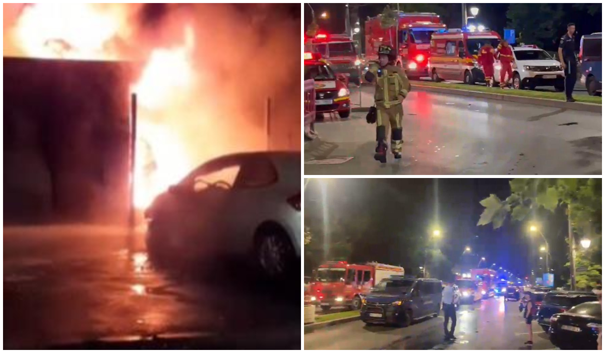 BREAKING NEWS! Incendiu de proporții la spitalul Robănescu din București. Au fost evacuați peste 100 de copii