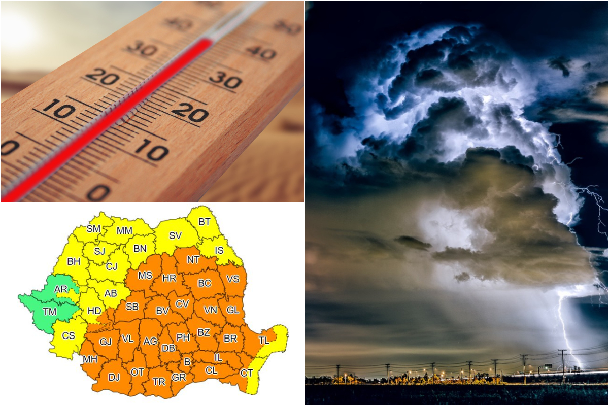 De la ora 21:00, vremea se schimbă radical. De ce evenimente vor avea parte românii până mâine, la ora 10:00