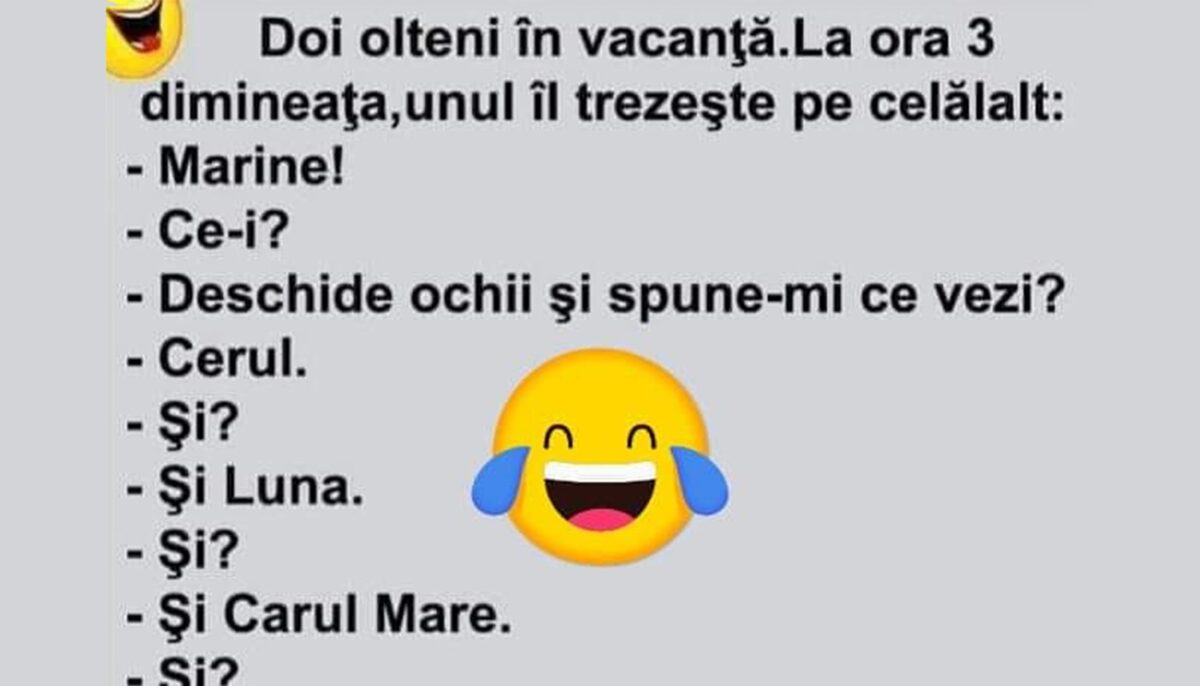 BANCUL ZILEI | Doi olteni în vacanță