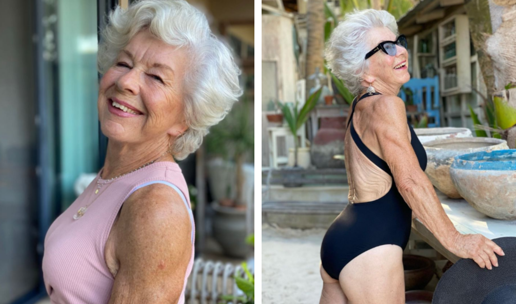 Ea este bunicuța de 77 de ani care a uluit internetul cu trupul său. De necrezut cum arată în lenjerie intimă