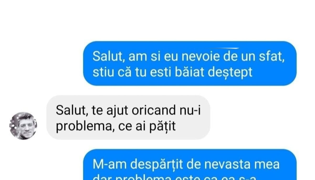 Bancul dimineții | „Nevastă-mea s-a combinat cu unu”