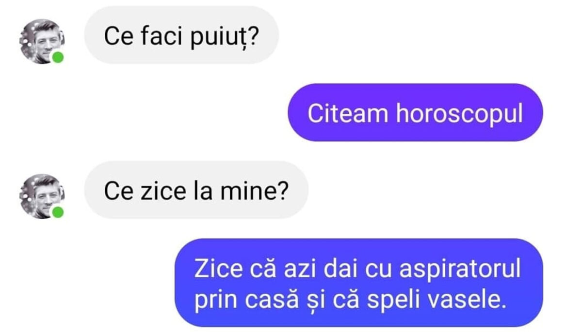 BANCUL ZILEI | „Ce zice la mine în horoscop?”