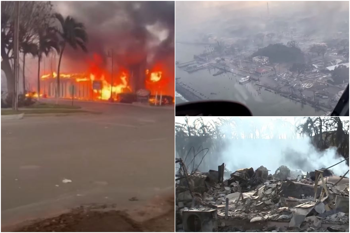 Dezastrul din Hawaii ajunge la proporții apocaliptice. 55 de morți în urma incendiilor. Reconstrucția va costa miliarde de dolari