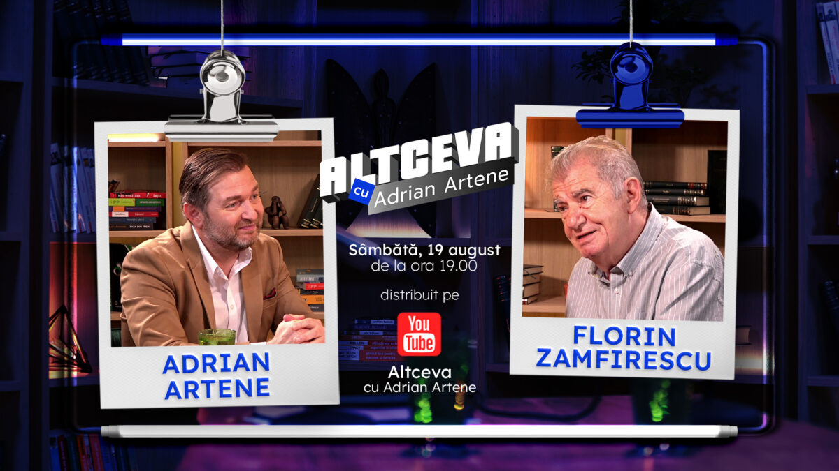 Marele actor Florin Zamfirescu, invitat la podcastul ALTCEVA cu Adrian Artene