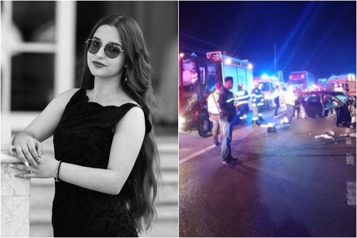 Ți se sfâșie sufletul! Ioana Tiperciuc, tânăra de 18 ani din Ansamblul Florile Bucovinei, care și-a pierdut viața în accidentul din Suceava, a fost condusă pe ultimul drum