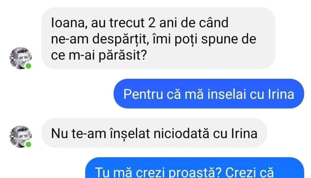 BANC | „Ioana, îmi poți spune de ce m-ai părăsit?”