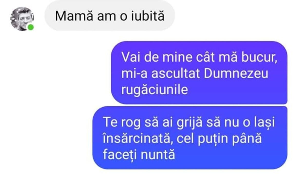 BANC | „Mamă, am o iubită”