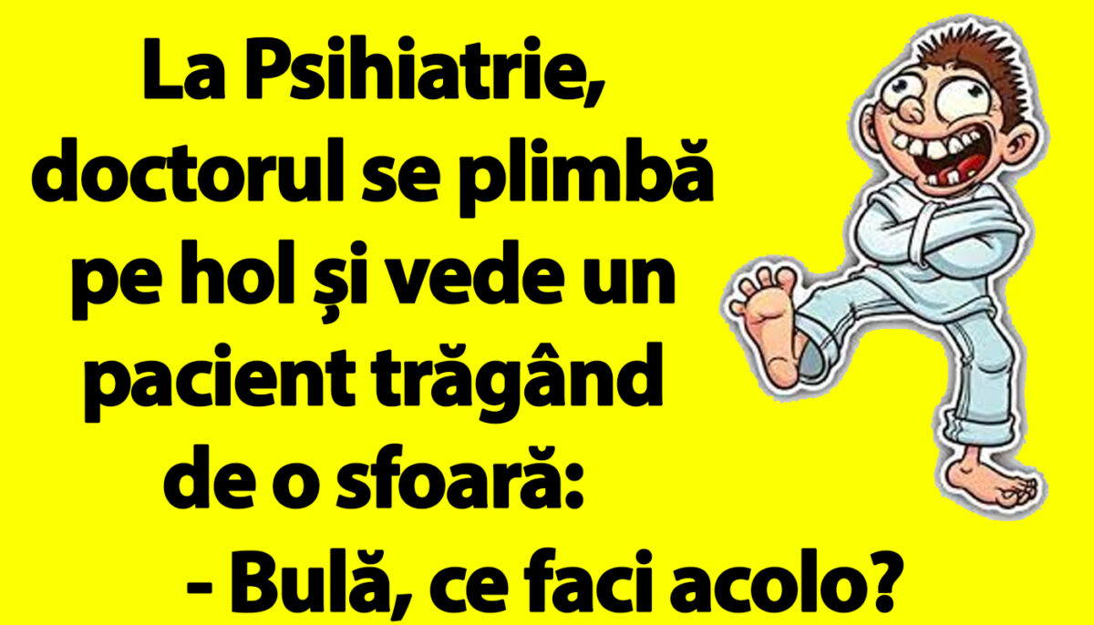 BANC | Bulă, la Psihiatrie