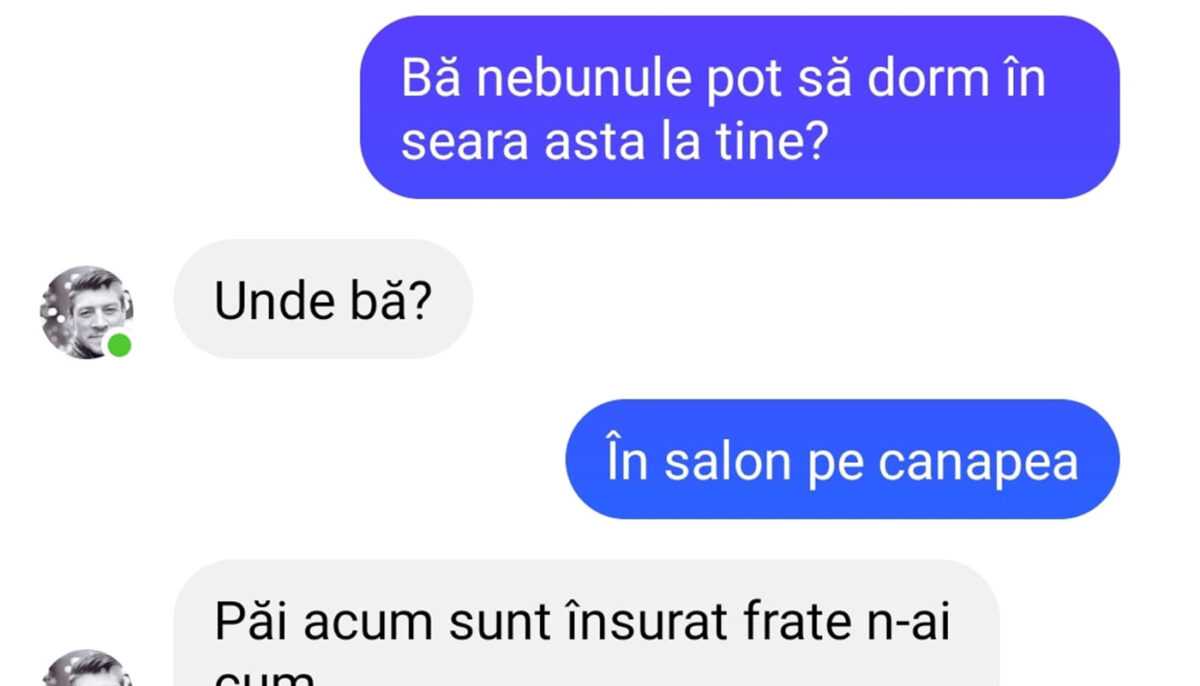 Bancul începutului de săptămână | „Pot să dorm în seara asta la tine?”