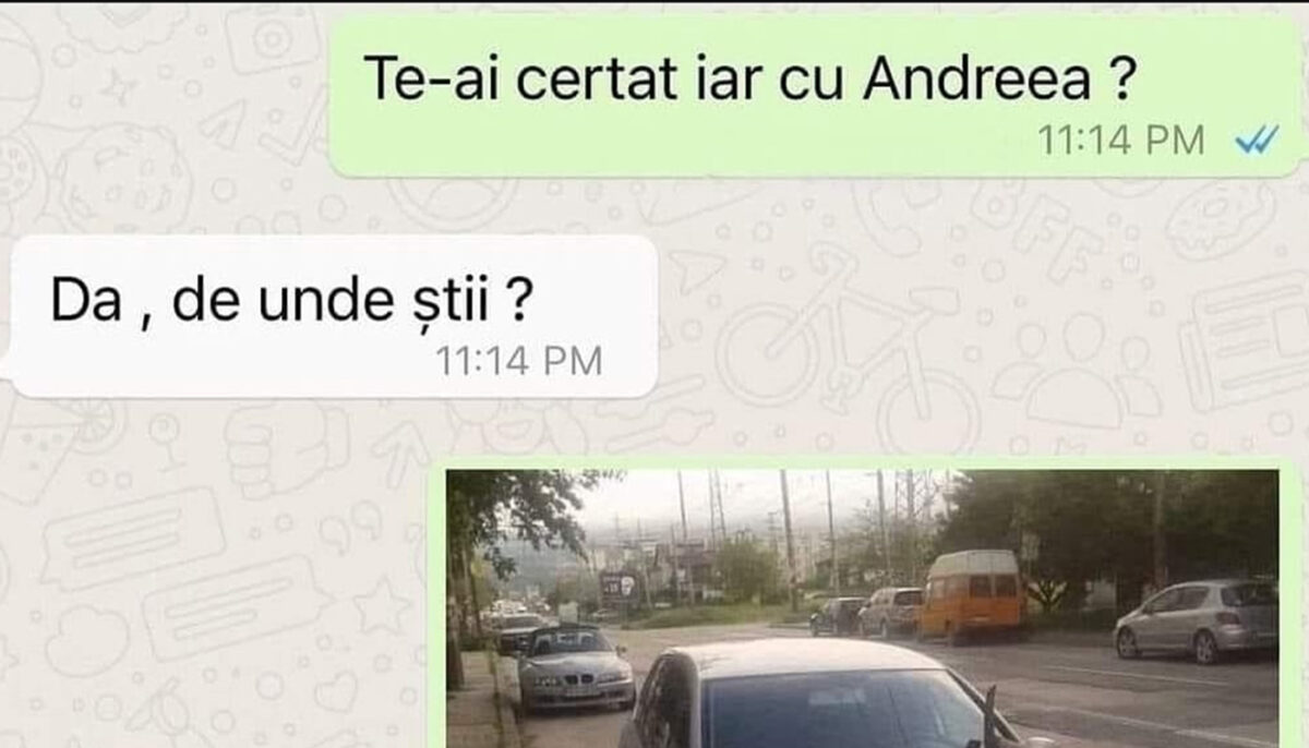 BANCUL ZILEI | „Te-ai certat iar cu Andreea?” POZE