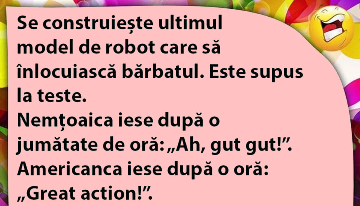 BANCUL ZILEI | Se construiește ultimul model de robot, care să înlocuiască bărbatul