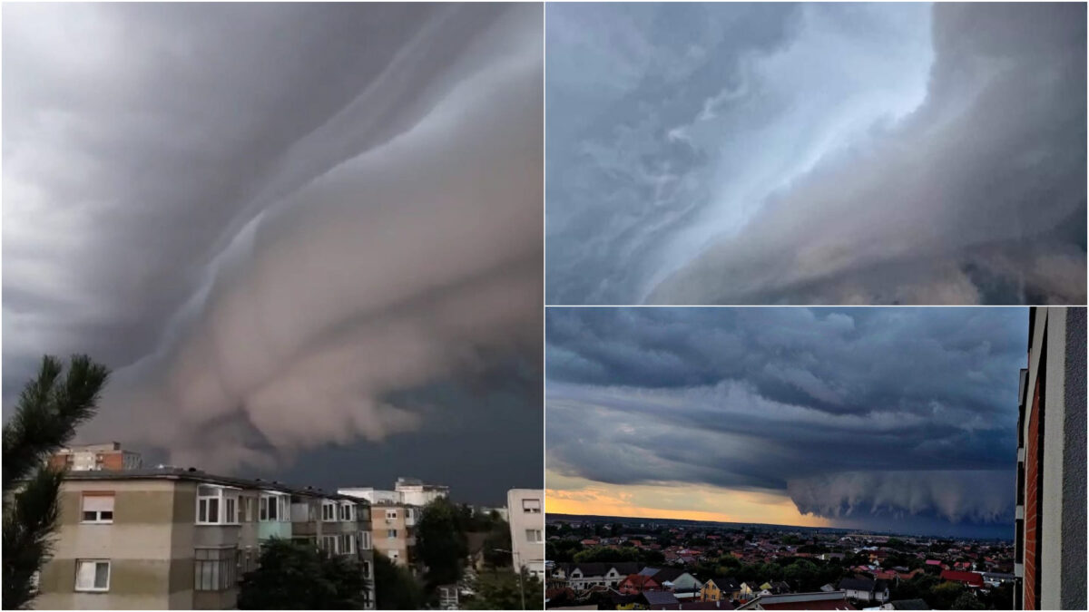 Ce înseamnă fenomenul „nori cumulonimbus”, care s-a petrecut la Arad. Avertismentul transmis de ANM