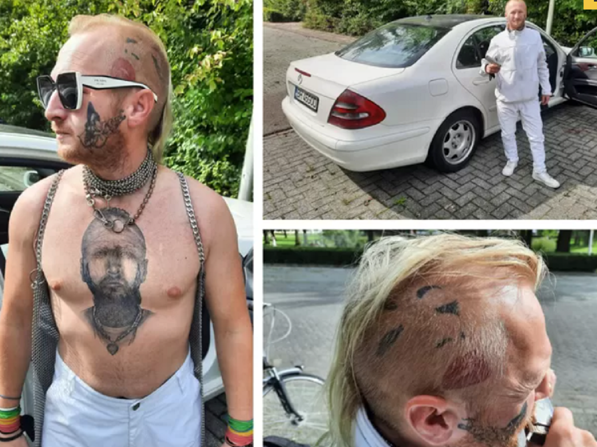 Povestea ireală a lui Valentin, românul care a speriat olandezii. Bărbatul doarme într-un Mercedes și își face nevoile în parc